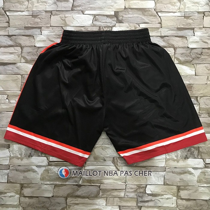 Short Miami Heat Mitchell & Ness Big Face Noir